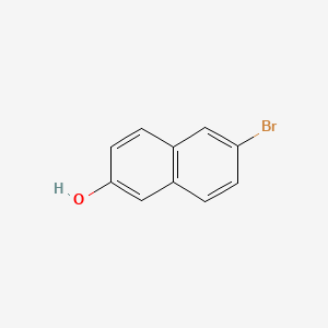 Chemical structure of 6-Bromo-2-naphthol