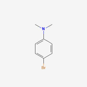 Chemical structure of 4-Bromo-N,N-dimethylaniline