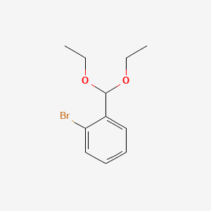 Chemical structure of 2-Bromobenzaldehyde Diethyl Acetal