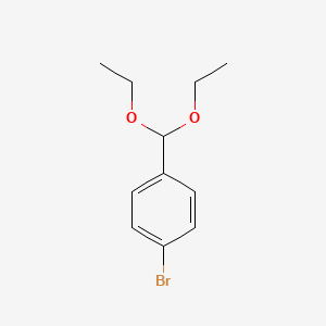 Chemical structure of 4-Bromobenzaldehyde Diethyl Acetal