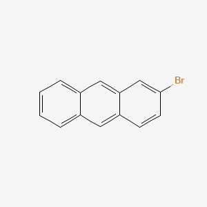 Chemical structure of 2-Bromoanthracene