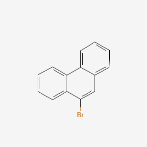 Chemical structure of 9-Bromophenanthrene