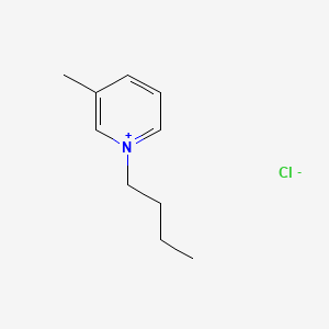 Chemical structure of 1-Butyl-3-methylpyridinium Chloride