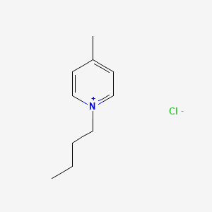 Chemical structure of 1-Butyl-4-methylpyridinium Chloride