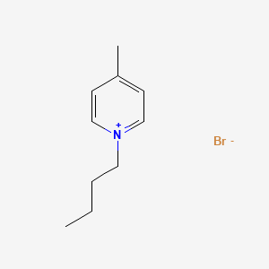 Chemical structure of 1-Butyl-4-methylpyridinium Bromide