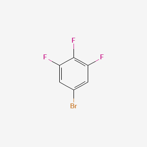 Chemical structure of 5-Bromo-1,2,3-trifluorobenzene