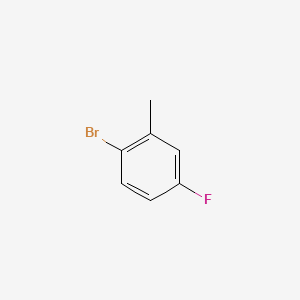 Chemical structure of 2-Bromo-5-fluorotoluene