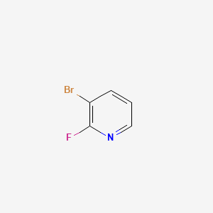 Chemical structure of 3-Bromo-2-fluoropyridine