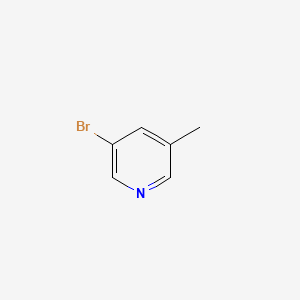 Chemical structure of 3-Bromo-5-methylpyridine