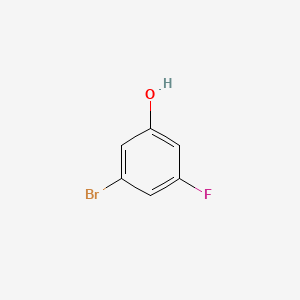 Chemical structure of 3-Bromo-5-fluorophenol