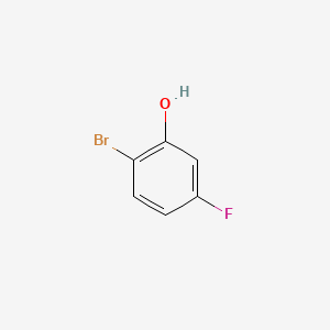 Chemical structure of 2-Bromo-5-fluorophenol