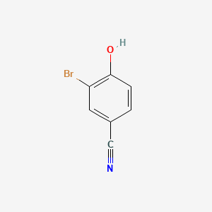 Chemical structure of 3-Bromo-4-hydroxybenzonitrile