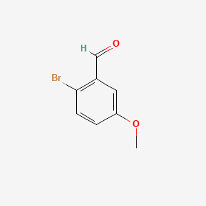 Chemical structure of 2-Bromo-5-methoxybenzaldehyde