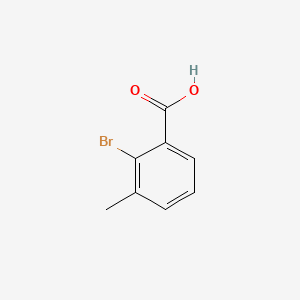 Chemical structure of 2-Bromo-3-methylbenzoic acid