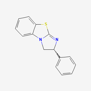 Chemical structure of (+)-Benzotetramisole