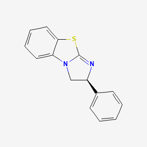 Chemical structure of (-)-Benzotetramisole