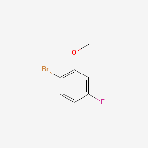 Chemical structure of 2-Bromo-5-fluoroanisole