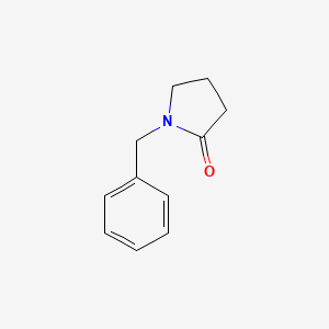 Chemical structure of 1-Benzyl-2-pyrrolidinone