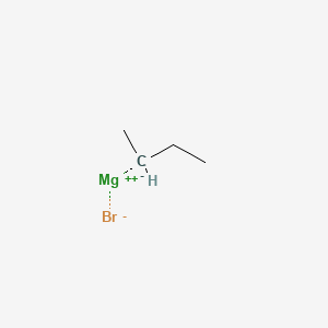 Chemical structure of sec-Butylmagnesium Bromide