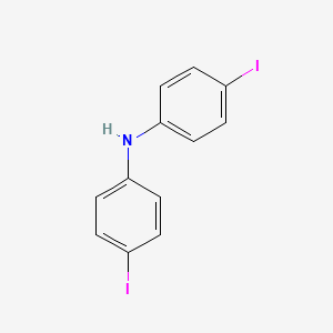 Chemical structure of Bis(4-iodophenyl)amine
