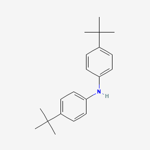 Chemical structure of Bis(4-tert-butylphenyl)amine