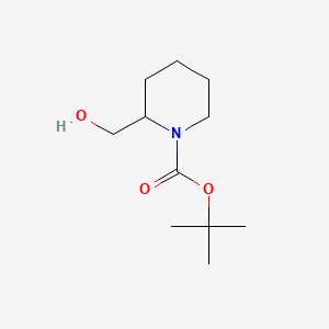 Chemical structure of N-Boc-piperidine-2-methanol