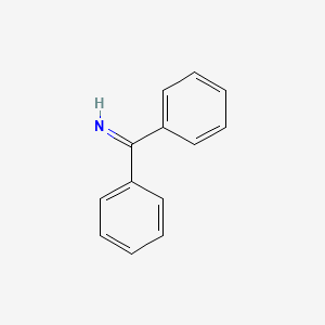Chemical structure of Benzophenone imine