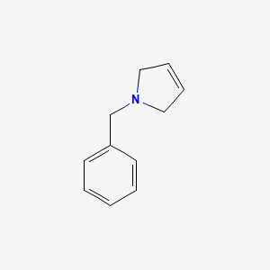 Chemical structure of 1-Benzyl-3-pyrroline