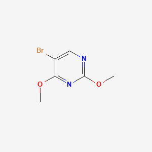 Chemical structure of 5-Bromo-2,4-dimethoxypyrimidine