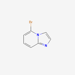 Chemical structure of 5-Bromoimidazo[1,2-a]pyridine
