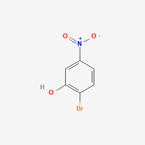 Chemical structure of 2-Bromo-5-nitrophenol
