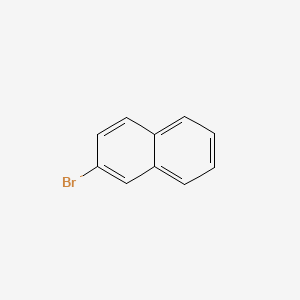 Chemical structure of 2-Bromonaphthalene