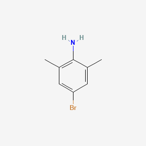 Chemical structure of 4-Bromo-2,6-xylidine