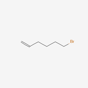Chemical structure of 6-Bromo-1-hexene