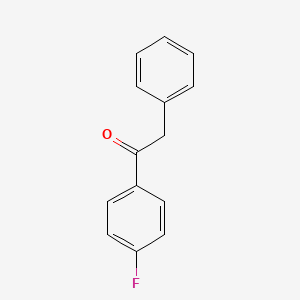 Chemical structure of Benzyl 4-Fluorophenyl Ketone