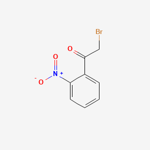 Chemical structure of 2-Bromo-2′-nitroacetophenone