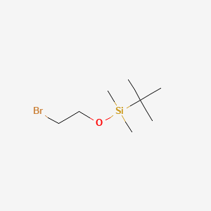 Chemical structure of (2-Bromoethoxy)-tert-butyldimethylsilane