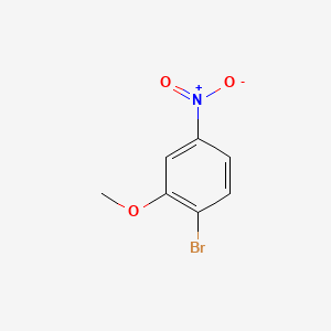 Chemical structure of 2-Bromo-5-nitroanisole