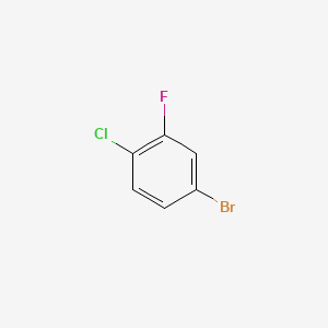 Chemical structure of 4-Bromo-1-chloro-2-fluorobenzene