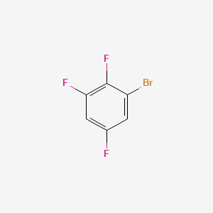 Chemical structure of 1-Bromo-2,3,5-trifluorobenzene