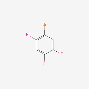 Chemical structure of 1-Bromo-2,4,5-trifluorobenzene