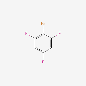 Chemical structure of 1-Bromo-2,4,6-trifluorobenzene