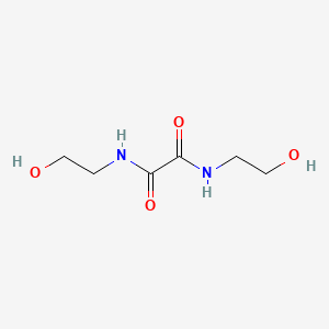 Chemical structure of N,N'-Bis(2-hydroxyethyl)oxamide