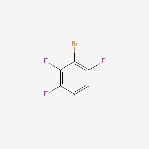 Chemical structure of 2-Bromo-1,3,4-trifluorobenzene