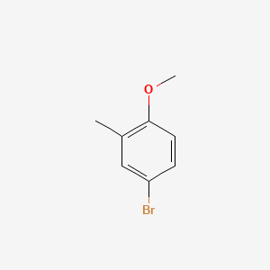 Chemical structure of 4-Bromo-2-methylanisole