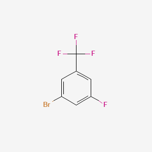 Chemical structure of 3-Bromo-5-fluorobenzotrifluoride