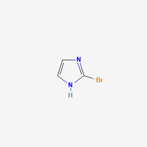 Chemical structure of 2-Bromo-1H-imidazole