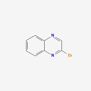 Chemical structure of 2-Bromoquinoxaline