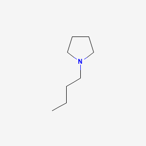 Chemical structure of 1-Butylpyrrolidine