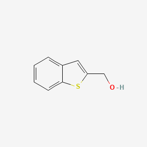 Chemical structure of Benzothiophene-2-methanol
